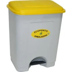 BALDE LIXO ECO-LEI-35L400435AM LEIRIPLÁS -chavevertical.com